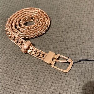 Women’s Gold Metal Chain Belt